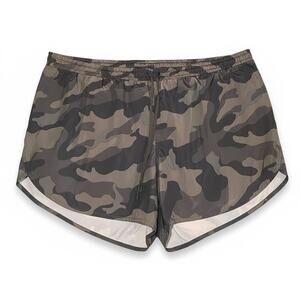Womens Old Navy Camo Activewear Shorts Running Workout Gym Hiking Summer XL